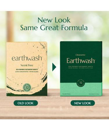 earthwash - Laundry Detergent Sheets Scent-Free (32 Loads) The Perfect Hypoallergenic Eco-Friendly Plastic Free Strips Ideal for Travel/Home Use. Biodegradable-Easy Dissolve True Eco-Wash - Buy Online on SooperMarket.com