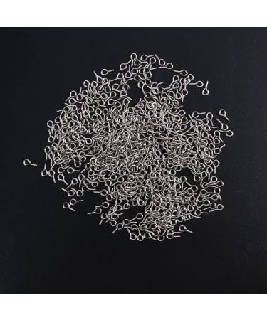 ROSENICE 500pcs Mini Screw Eye Pins for Jewelry Making and Crafting - Buy Online on SooperMarket.com