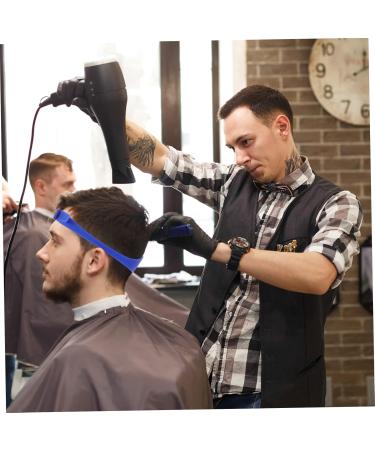 PLAFOPE Haircut Shaving Template Fade Guide for Men Silicone Fade Guide Neckline Shaving Template Hair Cutting Guide Headband Adjustable Hair Trimming Guide Haircut Guide Headband - Buy Online on SooperMarket.com