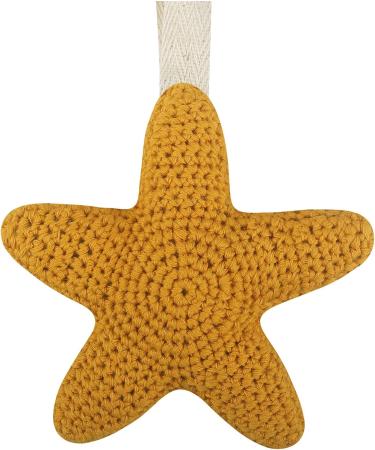 Cute Baby Pacifier Hanging Decorations - Durable Star-Shaped Holder with 13cm Cotton Lanyard for Babies - International Shipping Available - Buy Online on SooperMarket.com