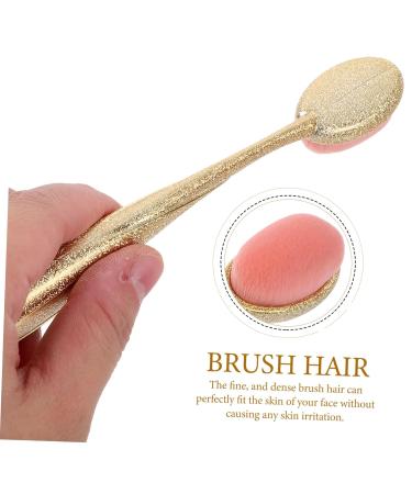 Angoily Foundation Brush - Versatile Blusher & Concealer Makeup Tool | Premium Sub-Golden Cosmetic Brush for Flawless Application - Buy Online on SooperMarket.com