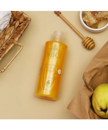 SBC Skincare Manuka Honey & Quince Body Wash - 300ml | Nourishing Shower Cream For All The Family | Body Wash For Dry And Irritated Skin | SLS And Soap Free - Buy Online on SooperMarket.com