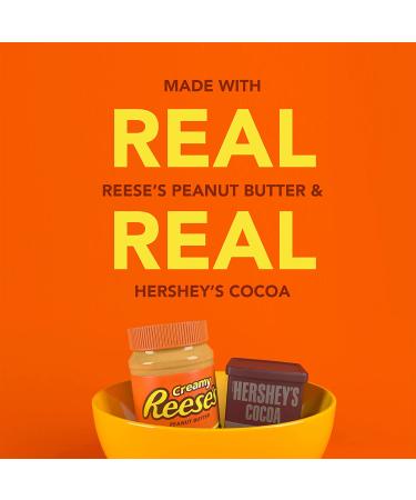 Reese's Puffs Chocolatey Peanut Butter Cereal - Family Size 19.7 oz Box - Made With Whole Grain Corn - 1.2 Pound Pack - Buy Online on SooperMarket.com