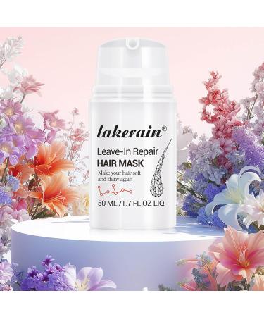 Leave-In Repair Hair Mask | Vegan Collagen for Softening & Restoring Shine | Hydrating Treatment for Dry & Damaged Hair | Split Ends Solution - Buy Online on SooperMarket.com