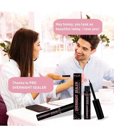 Lash Clusters Overnighter Sealer - DIY Extension for Long Lasting Wear | 5ml Black - Buy Online on SooperMarket.com