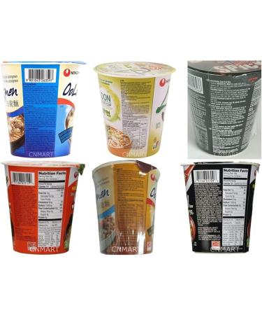 Nongshim Cup Shin Ramyun Assorted Instant Ramen Noodle (Pack of 24) Self Customised Flavours - Buy Online on SooperMarket.com