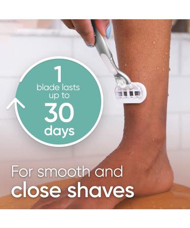 Gillette Venus Extra Smooth Sensitive Women's Razor Blade Refills - 6ct Blue Refills - Buy Online on SooperMarket.com