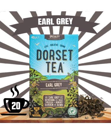 Dorset Tea Pick N Mix - Choose From 8 Flavours | Strawberries & Cream Cool Earl Grey Foraged Fruits Ginger & Sunshine Pure Green-Tea Wild About Mint Sunshine Lemon - Pack of 5 - Buy Online on SooperMarket.com