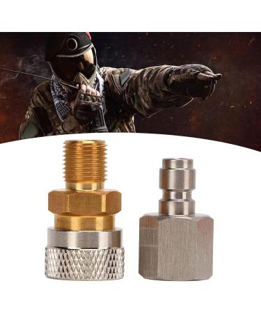 Bediffer 1/8 BSPP Quick Release Coupler Socket - CNC Machined for Pneumatic Toys - Buy Online on SooperMarket.com
