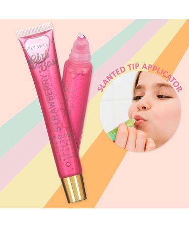 Expressions 12pc Clear Lip Gloss Pack | Hydrating Lip Oils with Vitamin E & Essential Oils | Flavored Tinted Lip Moisturizer - International Shipping - Buy Online on SooperMarket.com