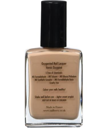 Nailberry L'Oxyg ne Oxygenated Nail Lacquer | Honesty 15ml | 12-Free Vegan Halal Cruelty & Gluten Free Polish for a Healthier Manicure - Buy Online on SooperMarket.com