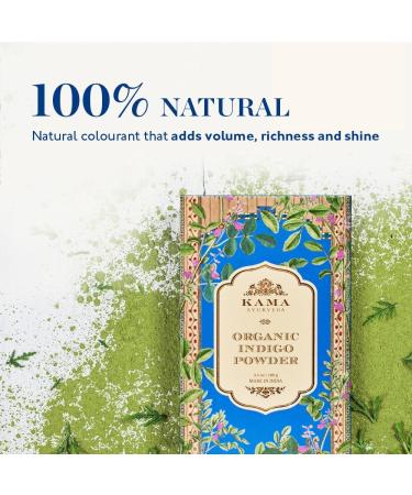 Kama Ayurveda Organic Indigo Powder 100g - Buy Online on SooperMarket.com