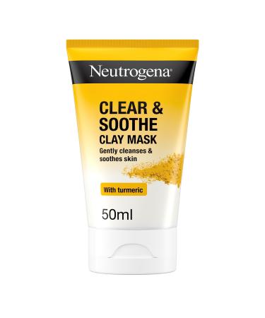 Neutrogena Clear and Soothe Clay Mask 50ml 50 ml (Pack of 1) Clay Mask