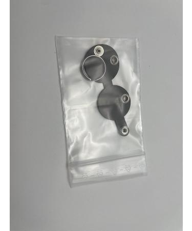 Copter Farm Dog Brand Bag with Engraving | Art Leather & Real Leather | Custom Double-Sided Black Round Tag for Dogs - Buy Online on SooperMarket.com