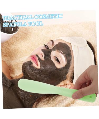 Baluue 30 Pcs Tool Stick Spatula for Makeup Cosmetic Plate Mixer Cosmetic Scoop Pp re-usable 20.5x3x0.6cmx3pcs Greenx3pcs - Buy Online on SooperMarket.com