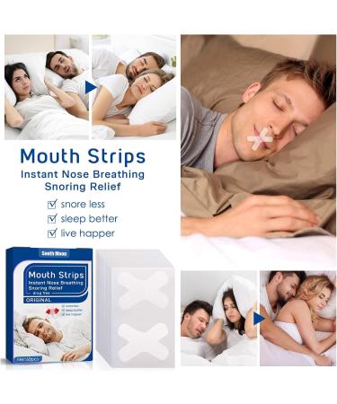 Mouth Tape for Sleeping - 120 PCS Medical-Grade Sleep-Closing Stickers for Nasal Breathing, Snoring, Dry Mouth - Orthodontic Aid - Buy Online on SooperMarket.com