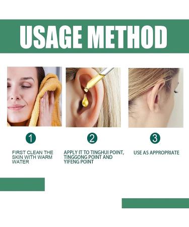 South Moon Tinnitus Relief Ear Drops for Adults - Alleviate Ear Ringing with Ring Relief Treatment Oil (2pcs) - Buy Online on SooperMarket.com
