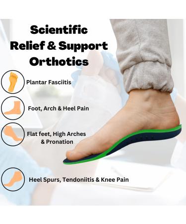 Plantar People Orthotic Insoles with Arch Supports & Silicone Heel Pads - XS (UK 3-4.5) for Plantar Fasciitis Treatment - Buy Online on SooperMarket.com
