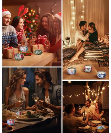 8-Piece Fragrance Candle Gift Set | Natural Soy Wax Aromatherapy | 20-Hour Burn Time | Perfect for Mother's Day Birthdays & Valentine's Day - Buy Online on SooperMarket.com