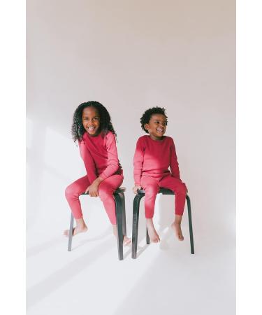 DreamBuy Ribbed Pyjama/Tracksuit/Loungewear | Unisex | 20 Colors | Baby, Women, Men | 3-6 Months | Claret Red - Buy Online on SooperMarket.com