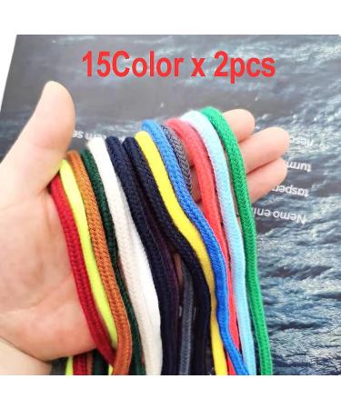 30 Pack Replacement Drawstrings with Threader Tool - 53 Long for Pants, Sweatpants, Hoodies, Scrubs, Jackets, Shorts - Buy Online on SooperMarket.com