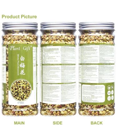 Organic White Plum Blossom Tea - Dried Flower Herbal Green Tea 35g | Plant Poison White Plum Flower Tea for Health Benefits - Buy Online on SooperMarket.com