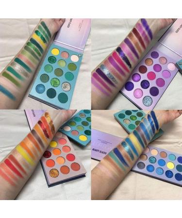 Greensen 60 Color Eyeshadow Palette - Rich Matte & Metallic Shades | Portable Makeup Set for Beginners & Professionals - International Shipping Available - Buy Online on SooperMarket.com
