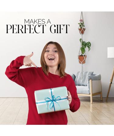 CULETCRAFT Macrame Kit for Beginners - 15 Projects Book, 164yd Cotton Cord, Wooden Beads & Rings - 153pc Starter Set in Gift Box - Buy Online on SooperMarket.com