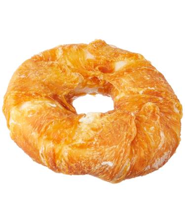 TRIXIE sugar-free and gluten-free chicken chewing ring "Denta Fun Chicken Chewing Ring 10 cm 110 g" - 31328 110 g (1 pack)