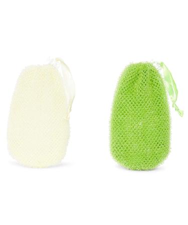 Juvale Soap Exfoliating Bag 4 Pack - 3.5 x 6 Inches - Shower Essential in 4 Colors - Buy Online on SooperMarket.com