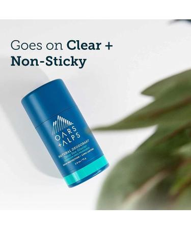 Oars + Alps Aluminum-Free Deodorant for Men and Women - Dermatologist Tested, Sensitive Skin Formula - Travel Size Deep Sea Glacier 2.6 Oz - 1 Pack - Buy Online on SooperMarket.com