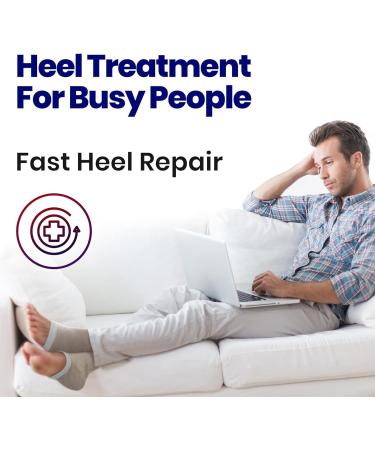 4 Pairs Heel Moisture Gel Socks for Cracked Heels | Foot Care Open Toe Socks for Dry Skin Treatment - International Shipping Available - Buy Online on SooperMarket.com