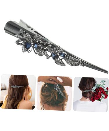 HAPINARY Hair Clip Metal Alligator Glitter Hair Clips Bill Clips Hair Crocodile Hair Clips Barrette Decorative Hair Clips Rhinestone Hair Clips Fancy Clips for Women Sparkly Hair Clips - Buy Online on SooperMarket.com