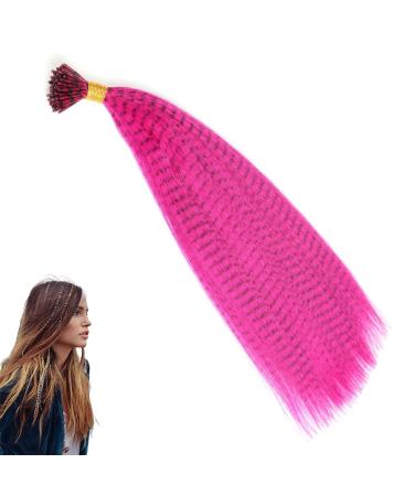 prinfantasy Synthetic Hair Extension Stick Hair Extensions Bright Pretty Colors Feathers Hair Accessories BZ243 GBBZ243 16 inch