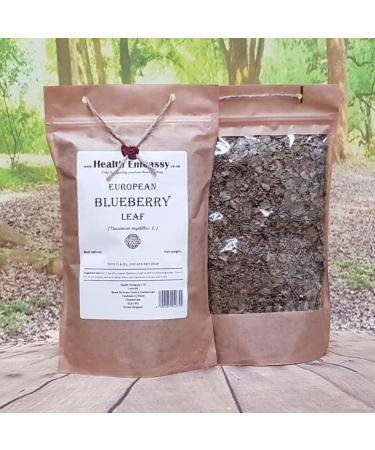 Health Embassy European Blueberry Leaf Tea | Vaccinium Myrtillus L | Feuille de Myrtille Tisane 50g - Buy Online on SooperMarket.com