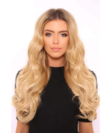 Lullabellz Super Thick Natural Wavy Clip In Hair Extensions 5-Piece 22-Inch Length Jet Black