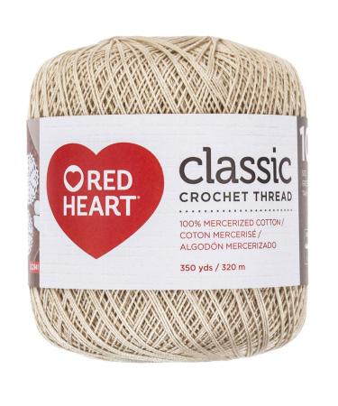 Coats Crochet Classic Crochet Thread  10  Natural  1050 Foot