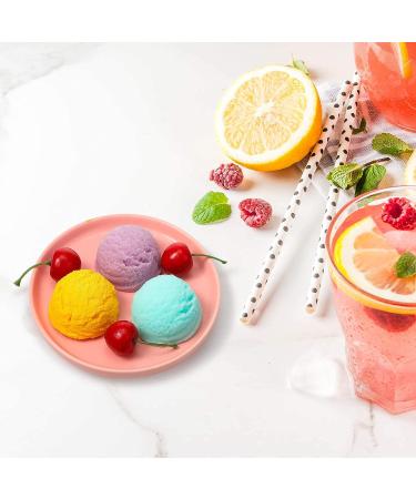 3-Piece Silicone Ice Cream Ball Mold Set for DIY Kitchen Baking | Ideal for Wedding Cake, Chocolate, Desserts, and Aromatherapy Plaster Mold - Buy Online on SooperMarket.com