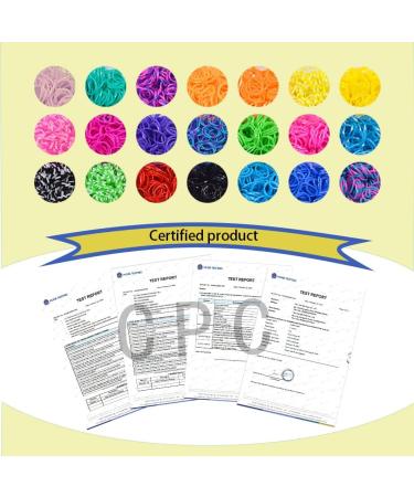 Kayzyue Rubber Band Bracelet Kit - DIY Loom Bracelet Making Kit with 12000 pcs, Charms, Y-Looms, Crochet Hooks, and S-Clips - Buy Online on SooperMarket.com