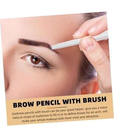 Beavorty 6 pcs Double-Headed Eyebrow Pencil gray eyebrow pencils Eyebrow Brush eyebrow powder wild - Buy Online on SooperMarket.com