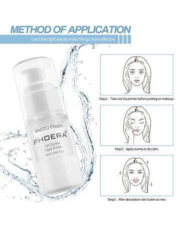 PHOERA Face Foundation Primer - Long Lasting Hydrating Makeup Base - Buy Online on SooperMarket.com