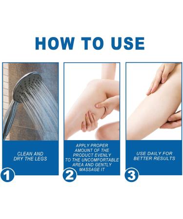 Varicose Vein Treatment Spray & Serum - 2 x 20ml for Spider Veins Relief | Effective Vein Care Cream - Buy Online on SooperMarket.com