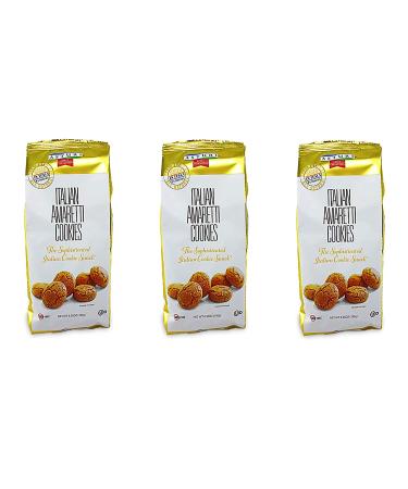 Italian Amaretti Cookies, 6.35oz (Pack of 3)