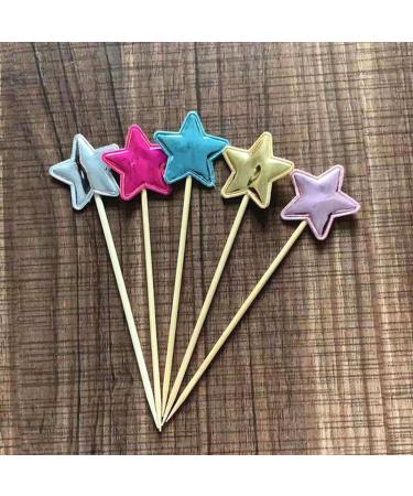 30 Pcs Birthday Party Decoration Happy Birthday Cake Topper Baking Star S3U0 Cake Sign Insert Cake Decor - Buy Online on SooperMarket.com