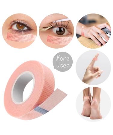 3 Rolls Lash Tape - Adhesive Eyelash Tapes & Micropore Makeup Tape for Lash Extensions (9m Each) - Premium Quality & Pink (Pack of 6 - Buy Online on SooperMarket.com