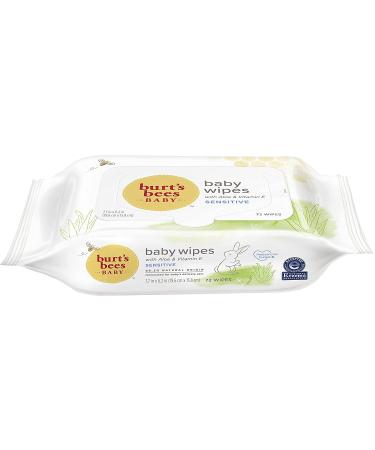 Burt's Bees Unscented Baby Wipes - 720 Count Pack, Hypoallergenic & All Natural with Aloe & Vitamin E - Fragrance Free Towelettes for Sensitive Skin - Buy Online on SooperMarket.com