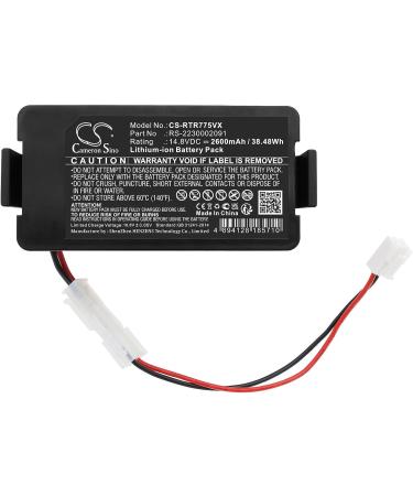 Battery Replacement for RR 7755 WH 4Q0 | Compatible with RR7 RR 7747 WH 4Q0 & RS-2230002091 - Fast International Shipping - Buy Online on SooperMarket.com