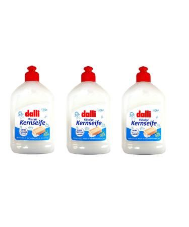 Dalli Liquid Soap 3x 500 ml perfume-free soap skin care universal (pack of 3) 500 ml (pack of 3)