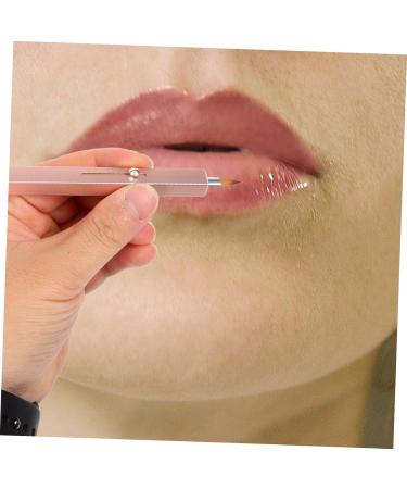 Balacoo Lip Makeup Brush - Retractable Lipstick Applicator Wands for Women | Double Head Concealer Brush | Pink Artificial Fiber - Buy Online on SooperMarket.com