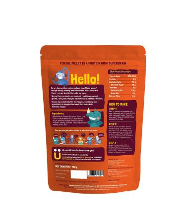 Slurrp Farm Millet Pancake Mix Combo Blueberry & Classic | No White Flour  Wheat & Refined White Sugar | Supergrain Millets Rich in Nutrients | 10.5Oz (Pack of 2) Blueberry 10.5 Ounces - Buy Online on SooperMarket.com